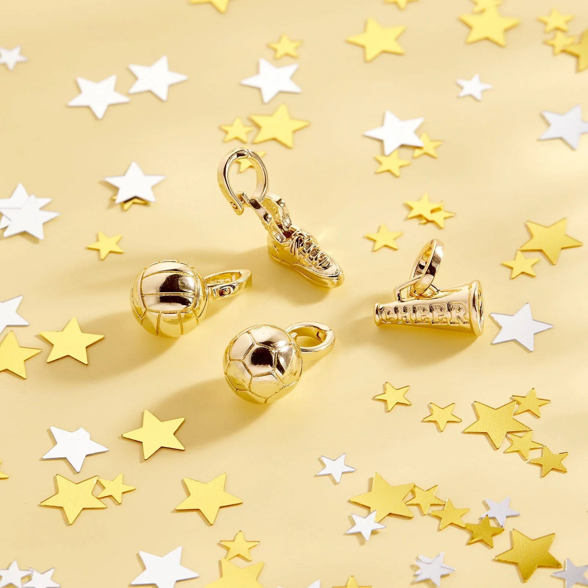 Harper Statement Cheer Megaphone Charm