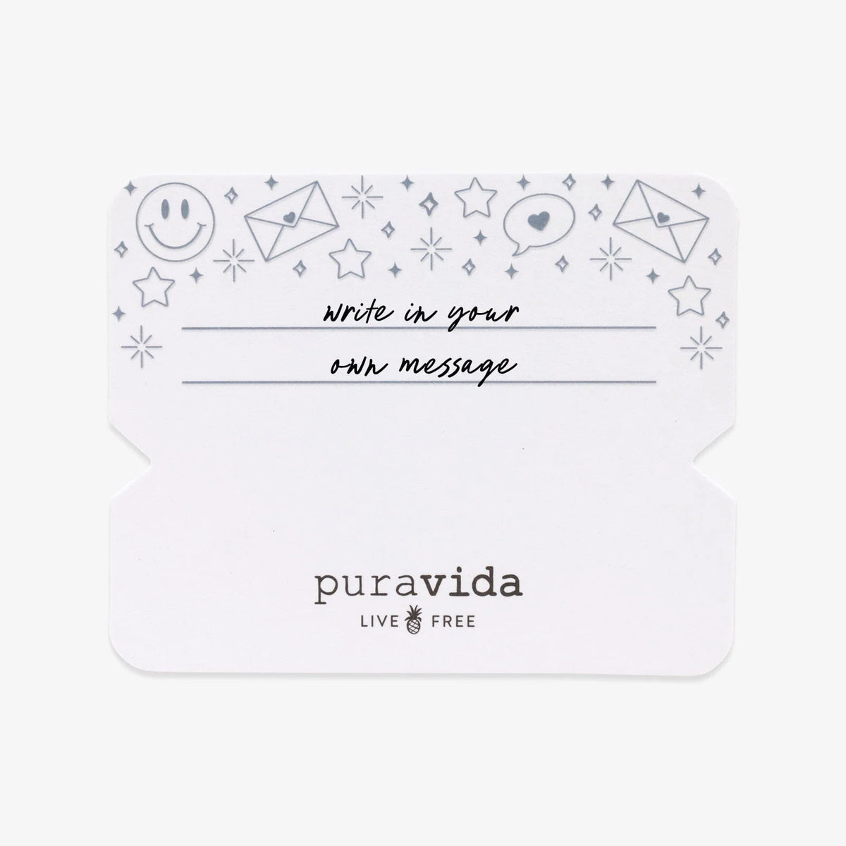 Write Your Own Bracelet Card