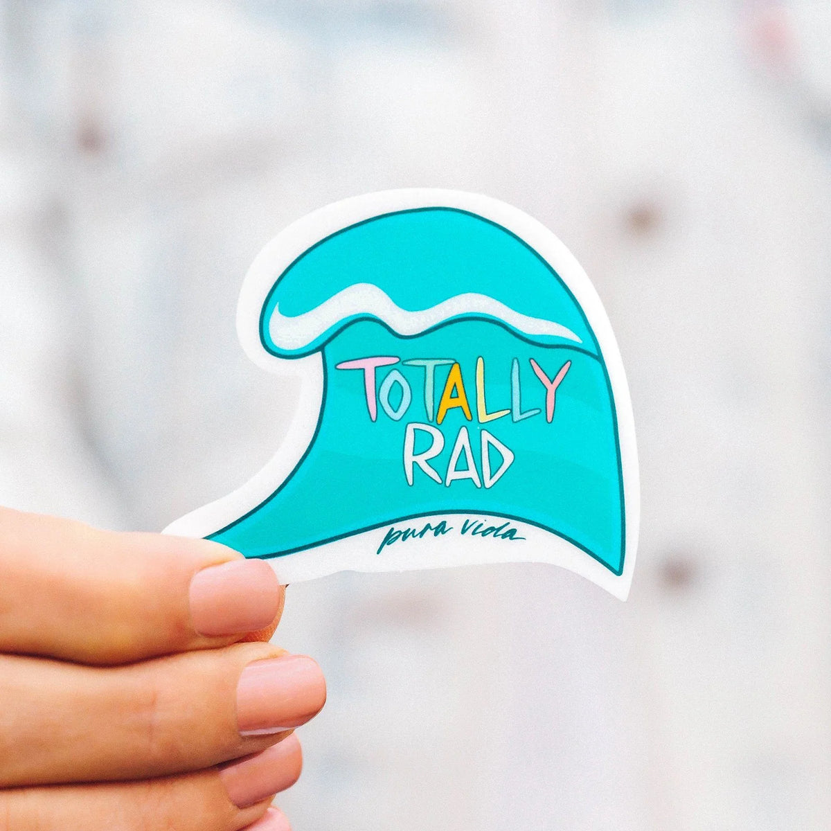 Totally Rad Sticker
