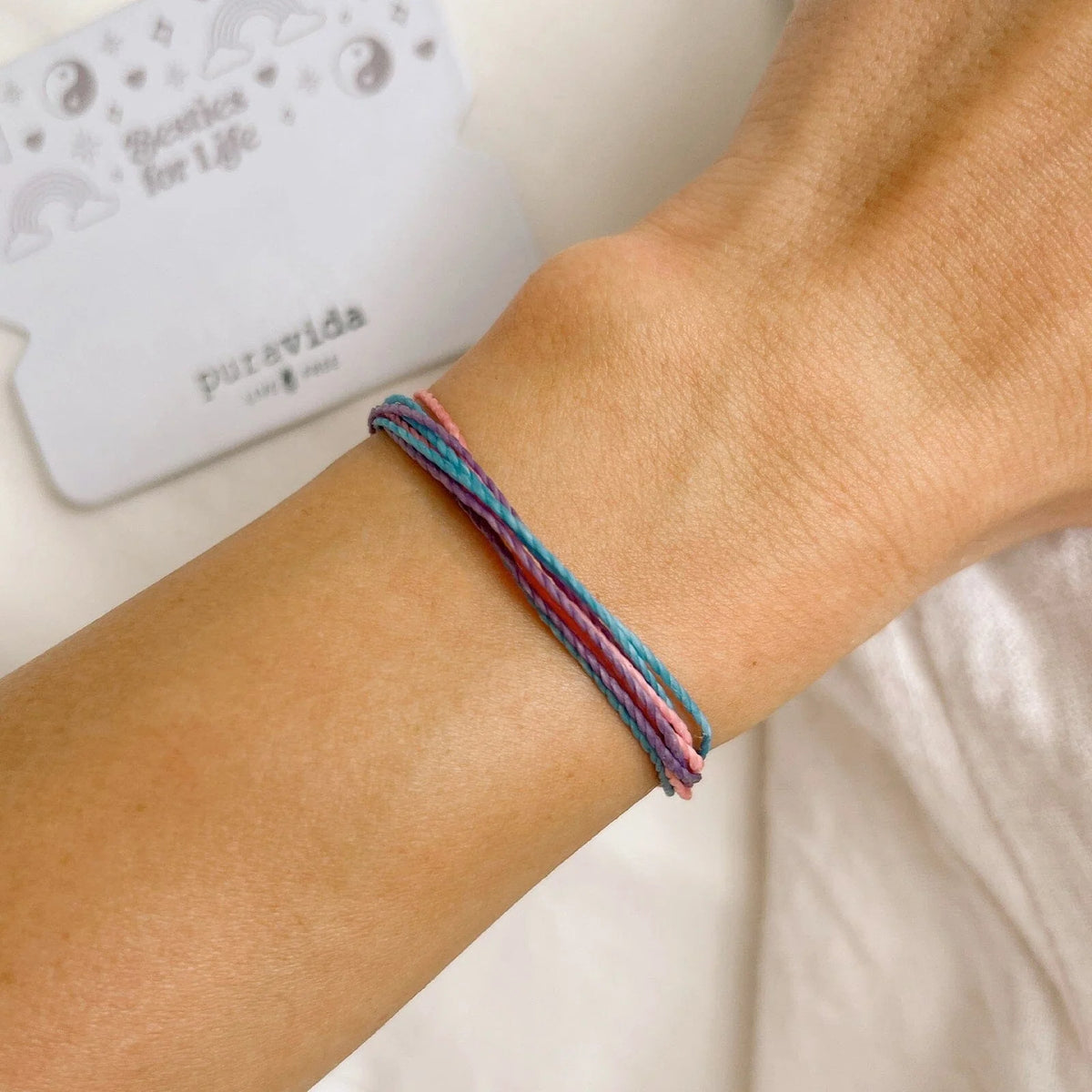 Besties for Life Bracelet Card