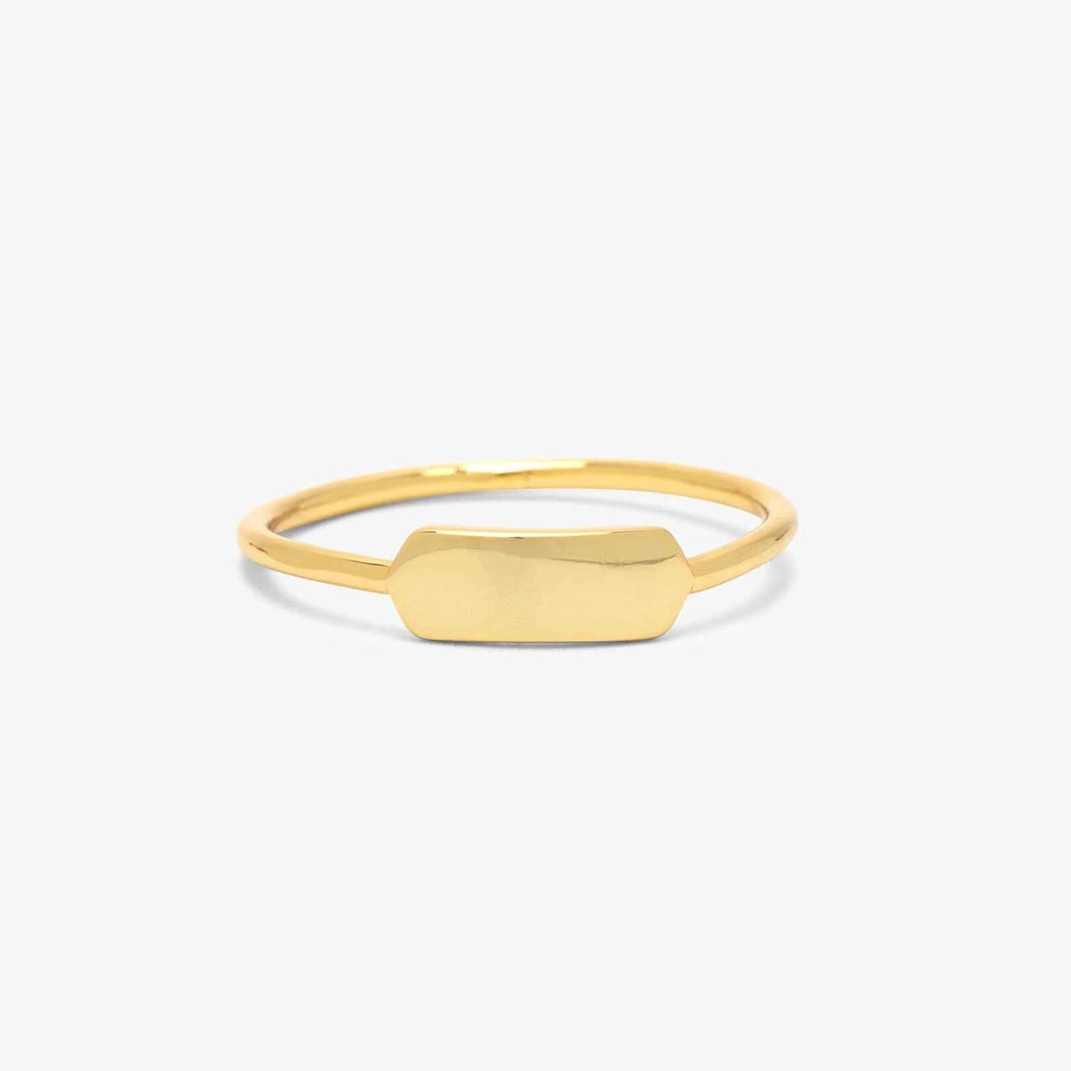 Engravable Bar Ring