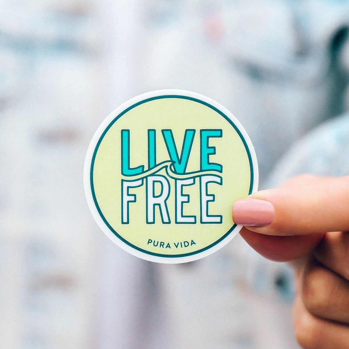PV Live Free Sticker