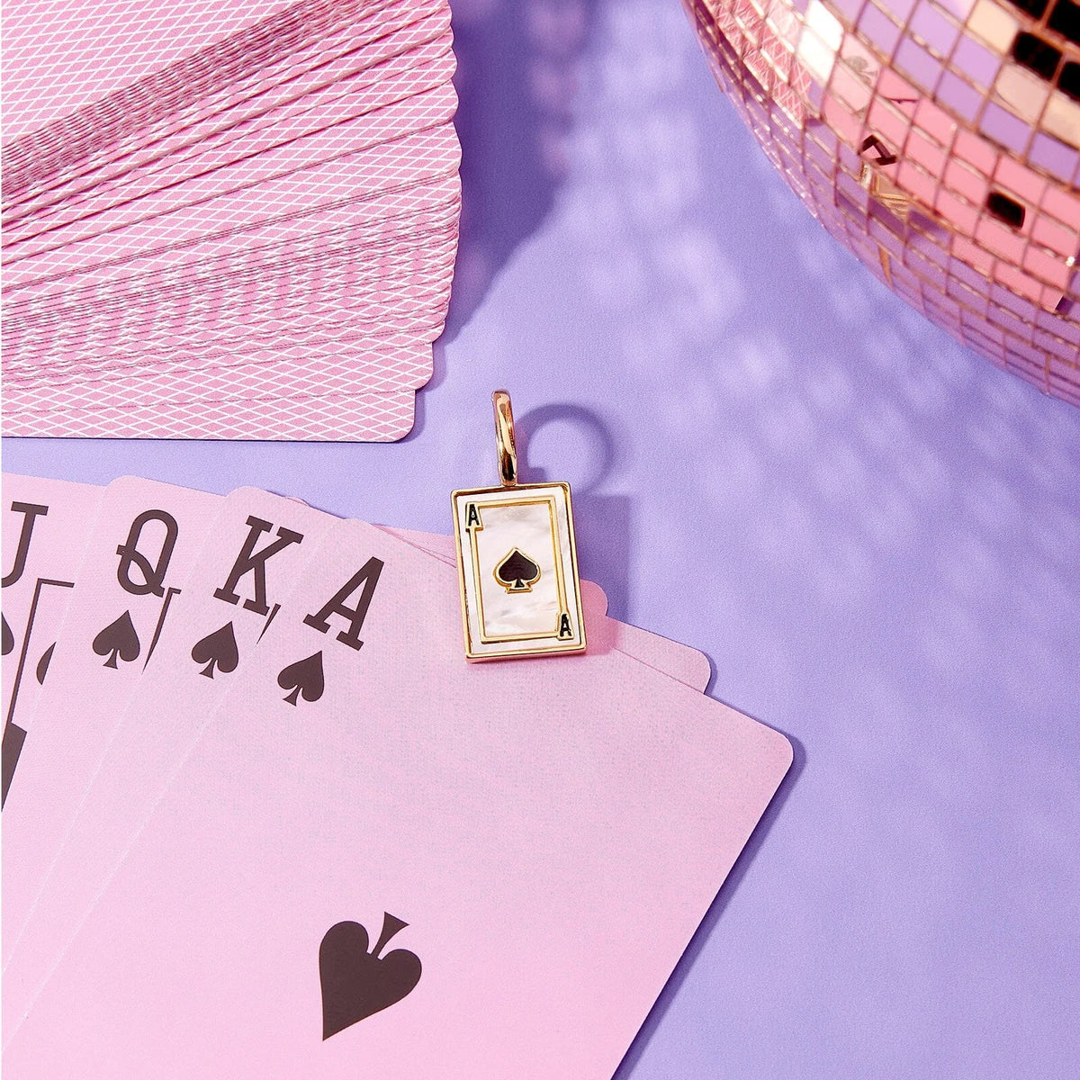 Harper Ace of Spades Statement Charm